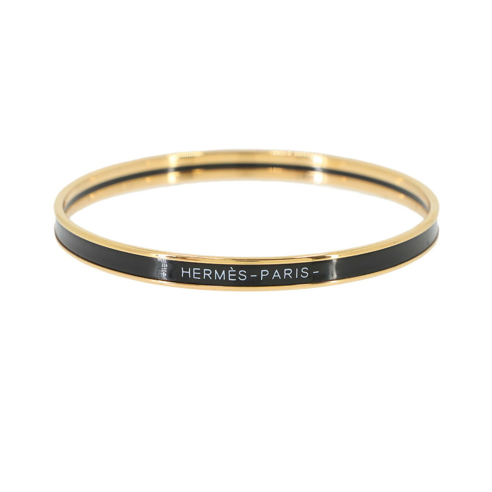 HERMES Black Bracelet